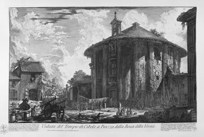 Veduta del Tempio di Cibele - Giovanni Battista Piranesi